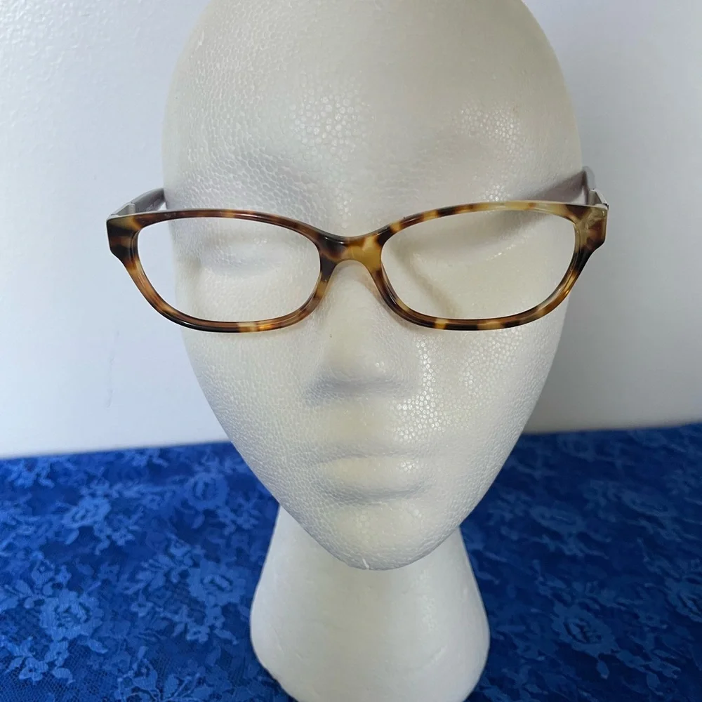 COACH Tortoise Shell Eyeglasses Frame, 52/15/135